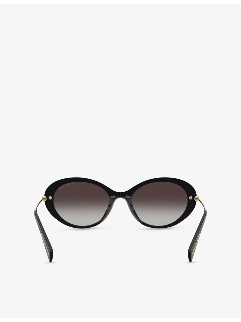 Michael Kors Rockaway round-frame acetate sunglasses MK2245U - British product