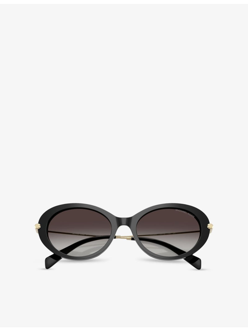 Michael Kors Rockaway round-frame acetate sunglasses MK2245U - British product