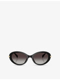 Michael Kors Rockaway round-frame acetate sunglasses MK2245U - British product