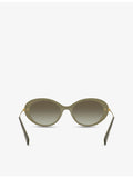 Michael Kors Rockaway oval acetate sunglasses MK2245U (British brand)