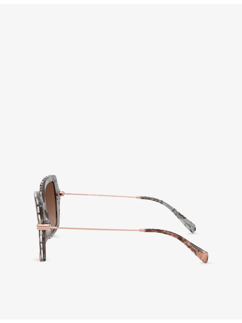 Michael Kors square-frame acetate sunglasses MK2247U - British product