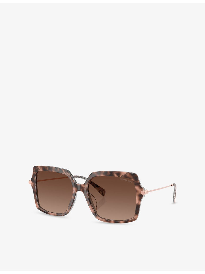 Michael Kors square-frame acetate sunglasses MK2247U - British product