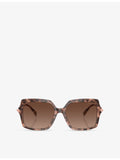 Michael Kors square-frame acetate sunglasses MK2247U - British product