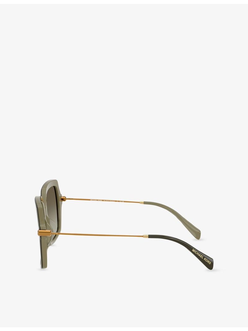 Michael Kors square-frame acetate sunglasses MK2247U - British product
