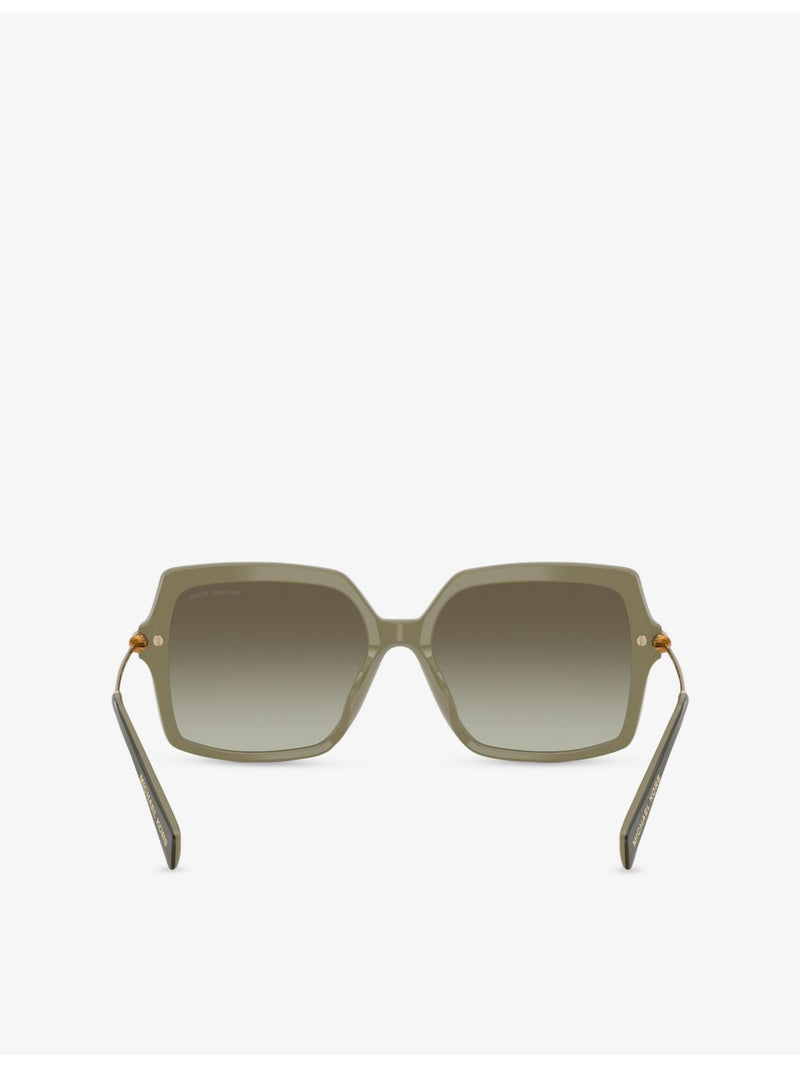Michael Kors square-frame acetate sunglasses MK2247U - British product