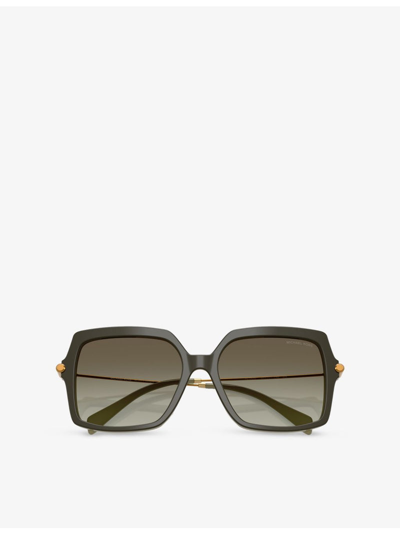 Michael Kors square-frame acetate sunglasses MK2247U - British product