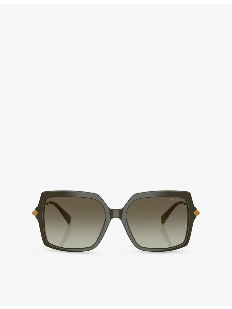 Michael Kors square-frame acetate sunglasses MK2247U - British product