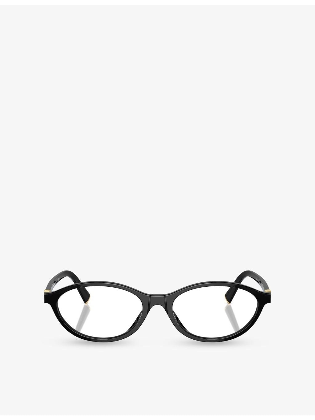 Miu Miu MU 09XV acetate glasses with oval frame - British product