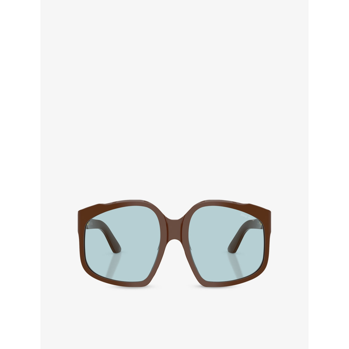 Miu Miu MU A07S irregular-frame acetate sunglasses (British brand)