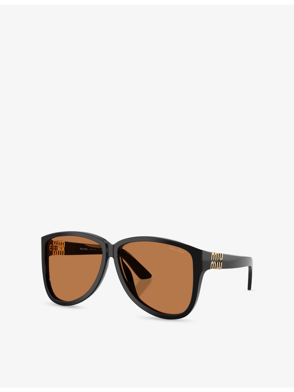 Miu Miu pilot-frame acetate sunglasses, MU A08S (British brand)