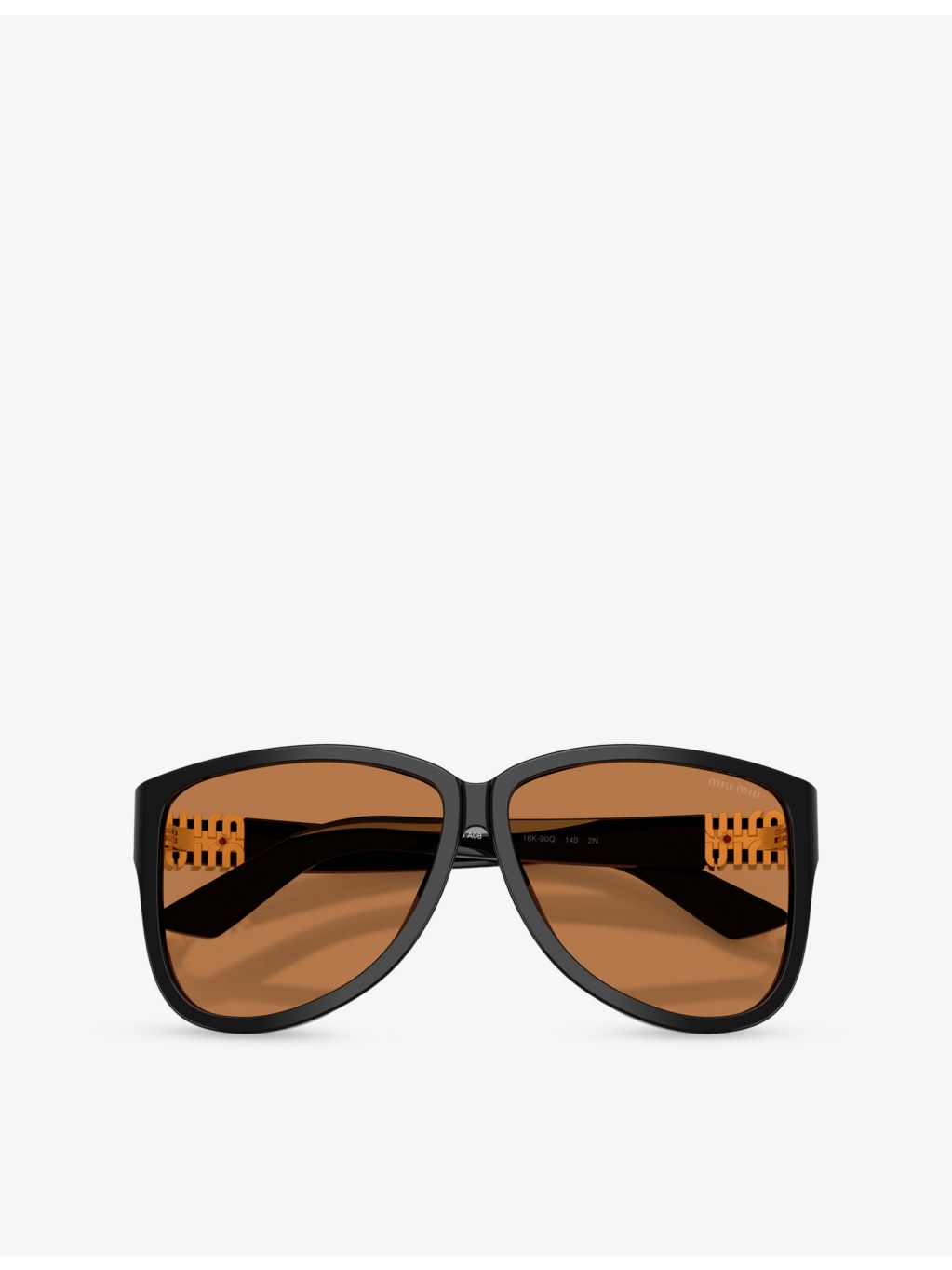 Miu Miu pilot-frame acetate sunglasses, MU A08S (British brand)