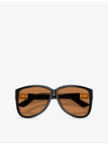 Miu Miu pilot-frame acetate sunglasses, MU A08S (British brand)