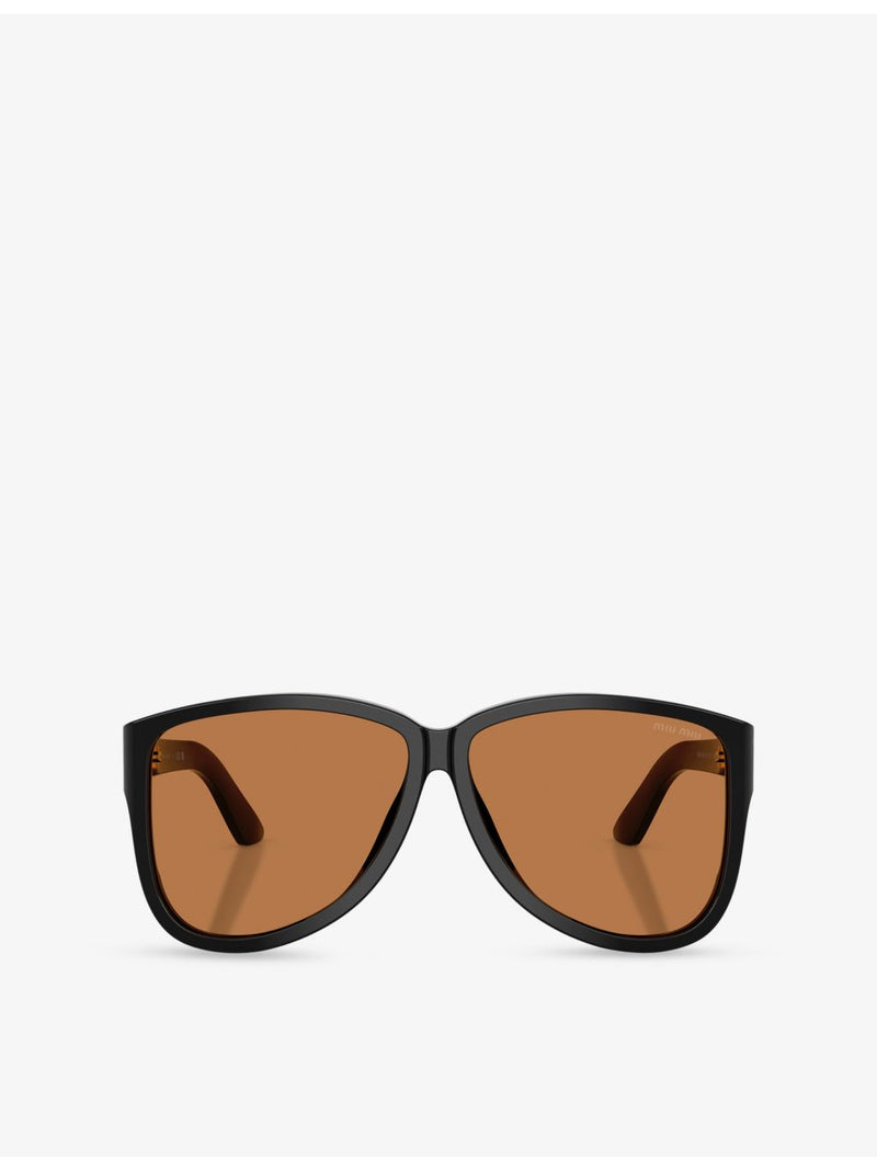 Miu Miu pilot-frame acetate sunglasses, MU A08S (British brand)