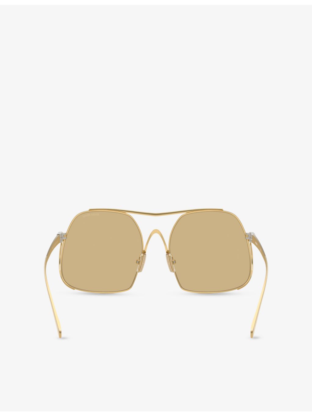 Miu Miu square-frame metal sunglasses A55S - British product