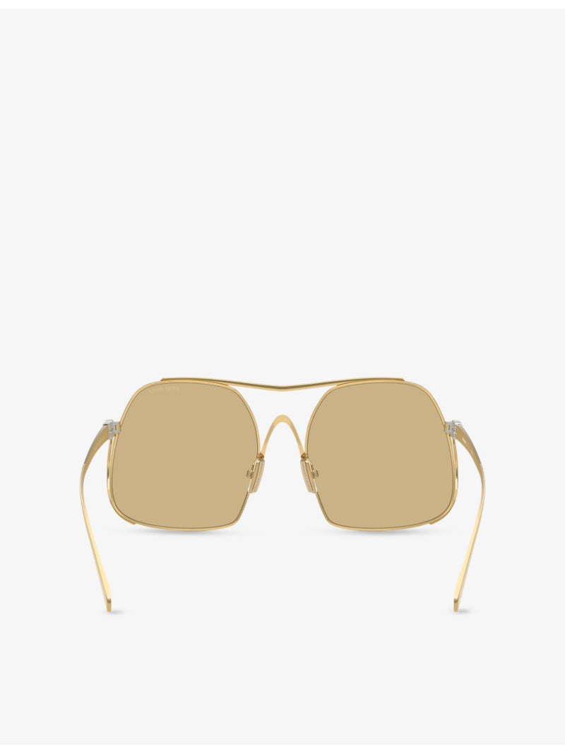 Miu Miu square-frame metal sunglasses A55S - British product
