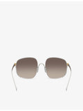 Miu Miu MU A57S square-frame metal sunglasses - British product