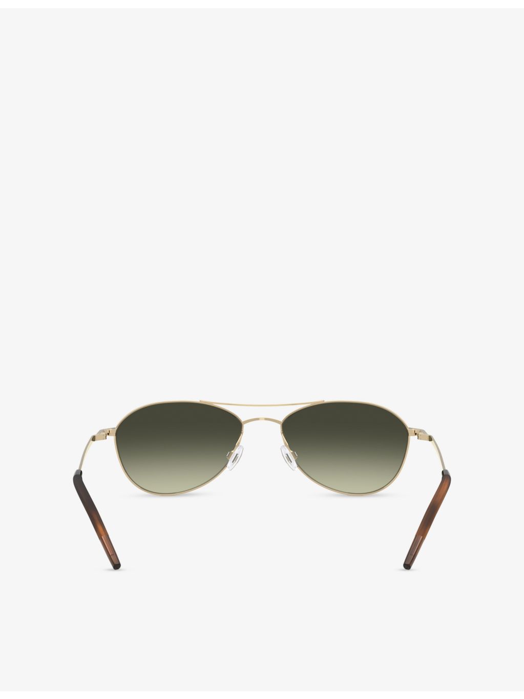 Oliver Peoples Aero II pilot steel sunglasses (British brand)