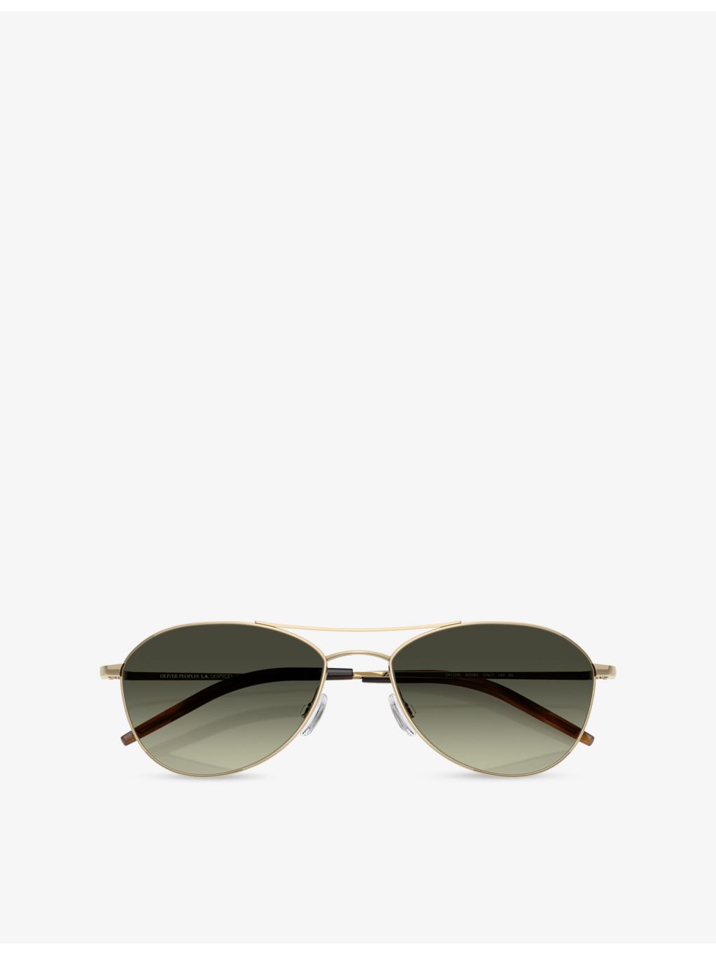 Oliver Peoples Aero II pilot steel sunglasses (British brand)