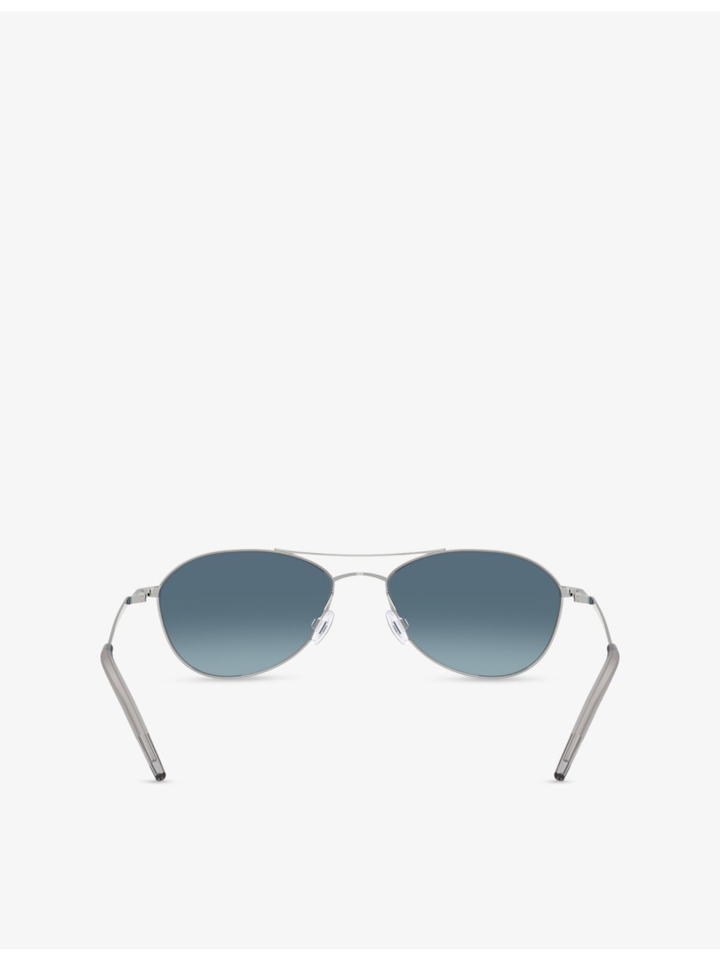 Oliver Peoples Aero II pilot-frame steel sunglasses 5.7cm lenses (British brand)