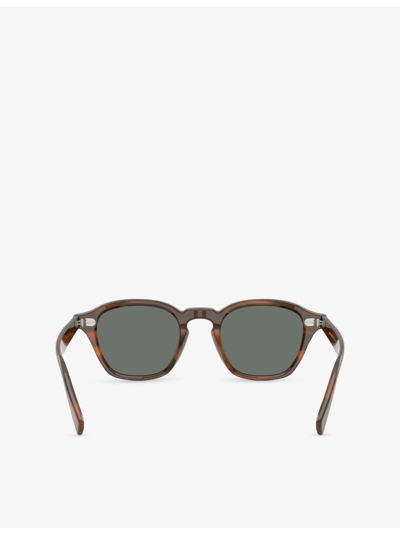 Oliver Peoples OV5580SU square acetate sunglasses, UK version
