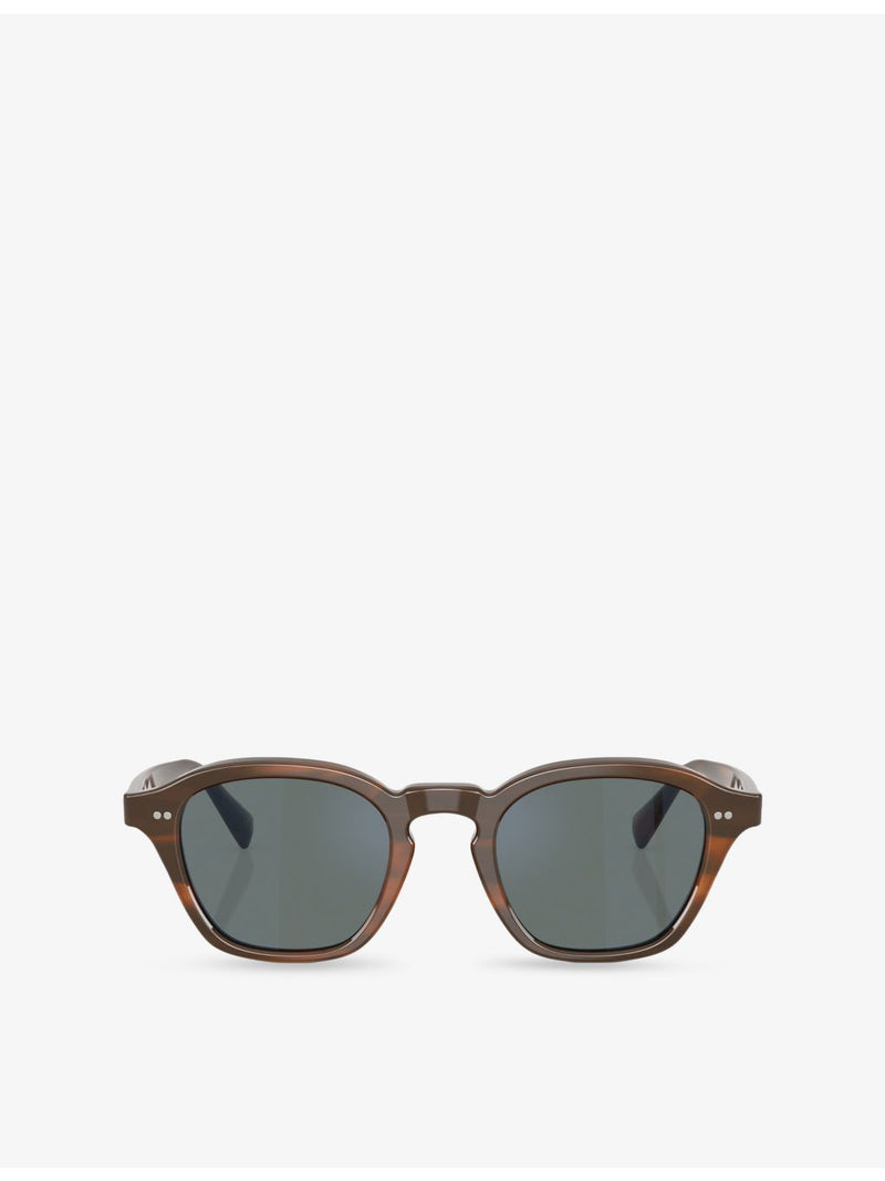 Oliver Peoples OV5580SU square acetate sunglasses, UK version