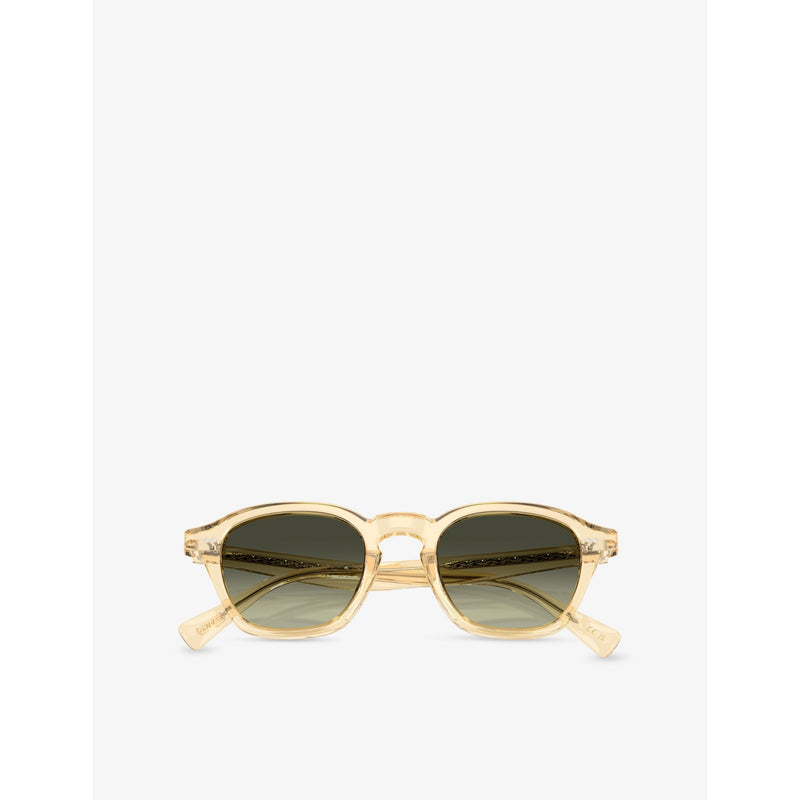 Oliver Peoples OV5580SU square acetate sunglasses, UK version
