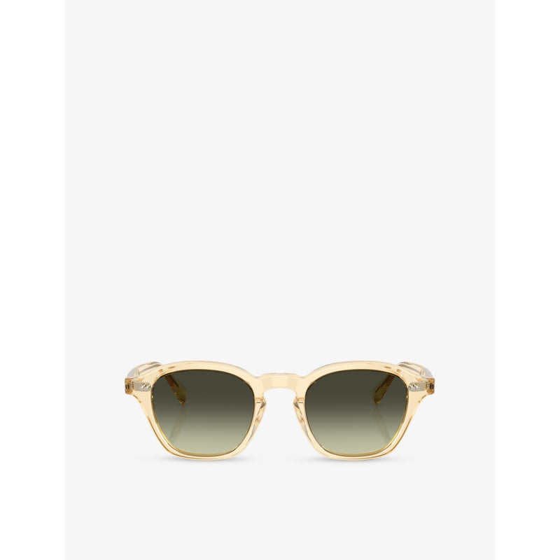 Oliver Peoples OV5580SU square acetate sunglasses, UK version