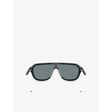 Oliver Peoples OV5591SU shield-frame acetate sunglasses, UK version