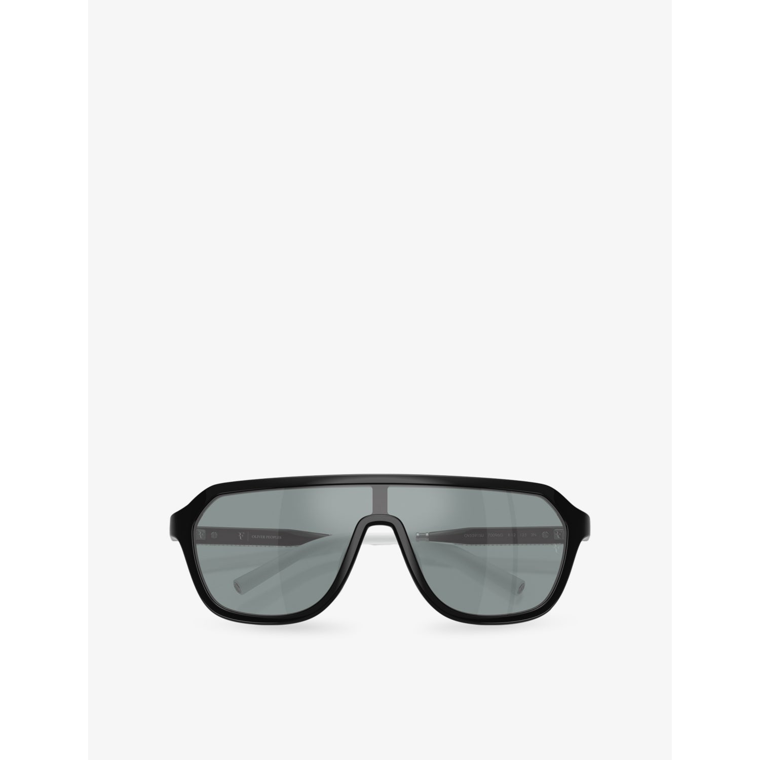 Oliver Peoples OV5591SU shield-frame acetate sunglasses, UK version