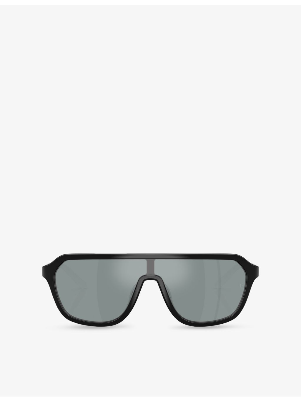 Oliver Peoples OV5591SU shield-frame acetate sunglasses, UK version