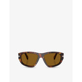 Persol PO 0050S acetate square sunglasses tortoiseshell finish, imported from the UK