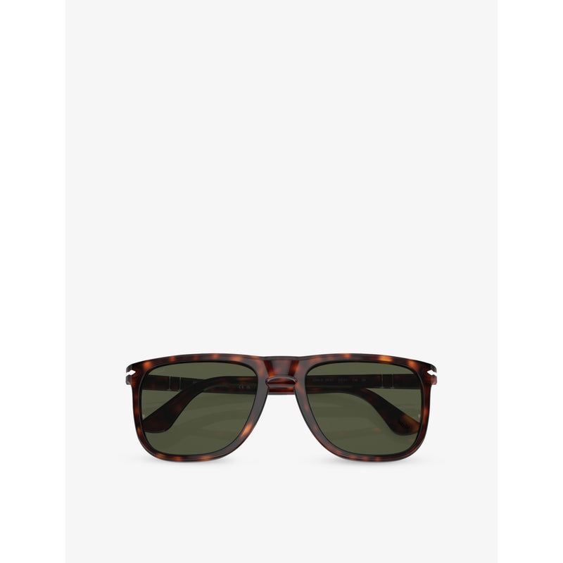 Persol PO3336S pilot-frame acetate sunglasses, UK version