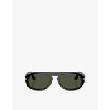 Persol PO3369S pilot-frame acetate sunglasses - British product