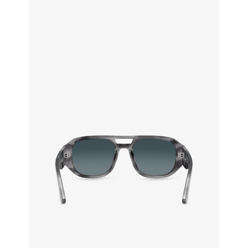 Persol PO3373S pilot-frame acetate sunglasses, imported from the UK