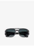 Persol PO3373S pilot-frame acetate sunglasses, imported from the UK