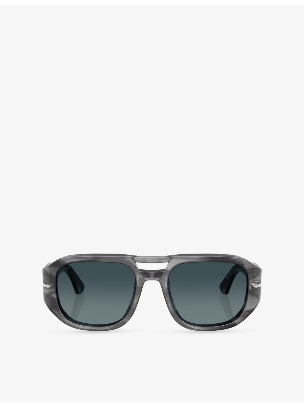 Persol PO3373S pilot-frame acetate sunglasses, imported from the UK