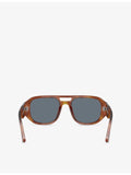 Persol Vincent pilot-frame acetate sunglasses, imported from the UK
