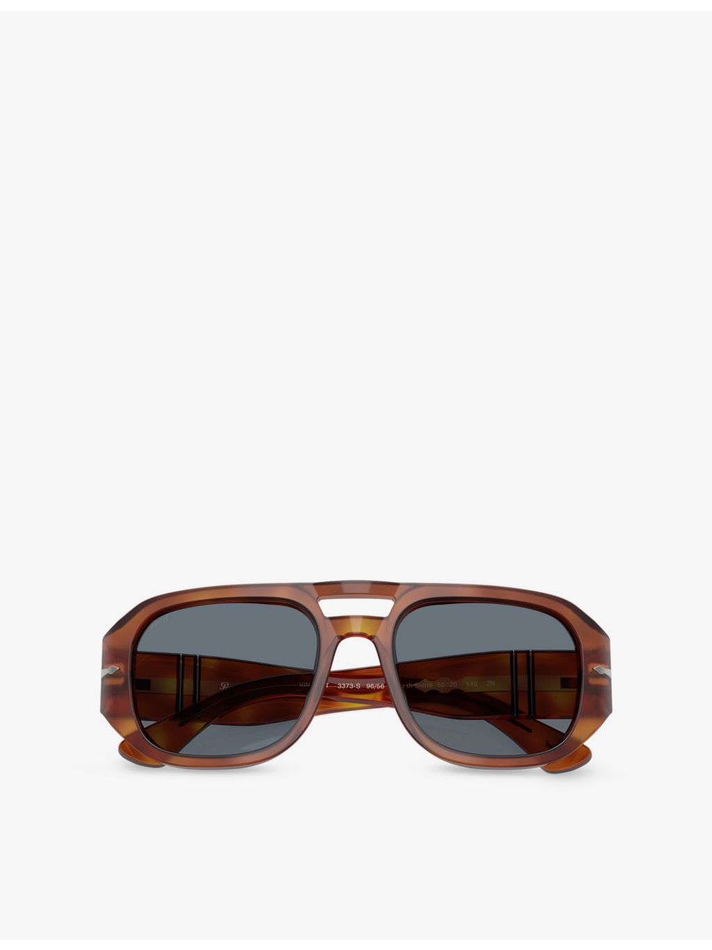 Persol Vincent pilot-frame acetate sunglasses, imported from the UK