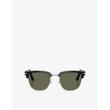Persol square-frame acetate sunglasses PO3375S, UK version
