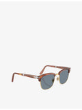 Persol PO3375S square-frame acetate sunglasses with gold hardware, UK version