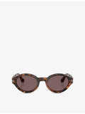 Persol PO3378S Loris oval-frame acetate sunglasses (British brand)