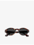 Persol oval-frame acetate sunglasses PO3378S, imported from the UK