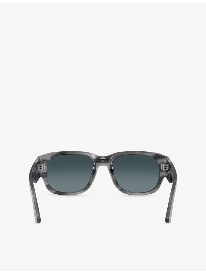 Persol PO3380S polarised square-frame acetate sunglasses (British brand)