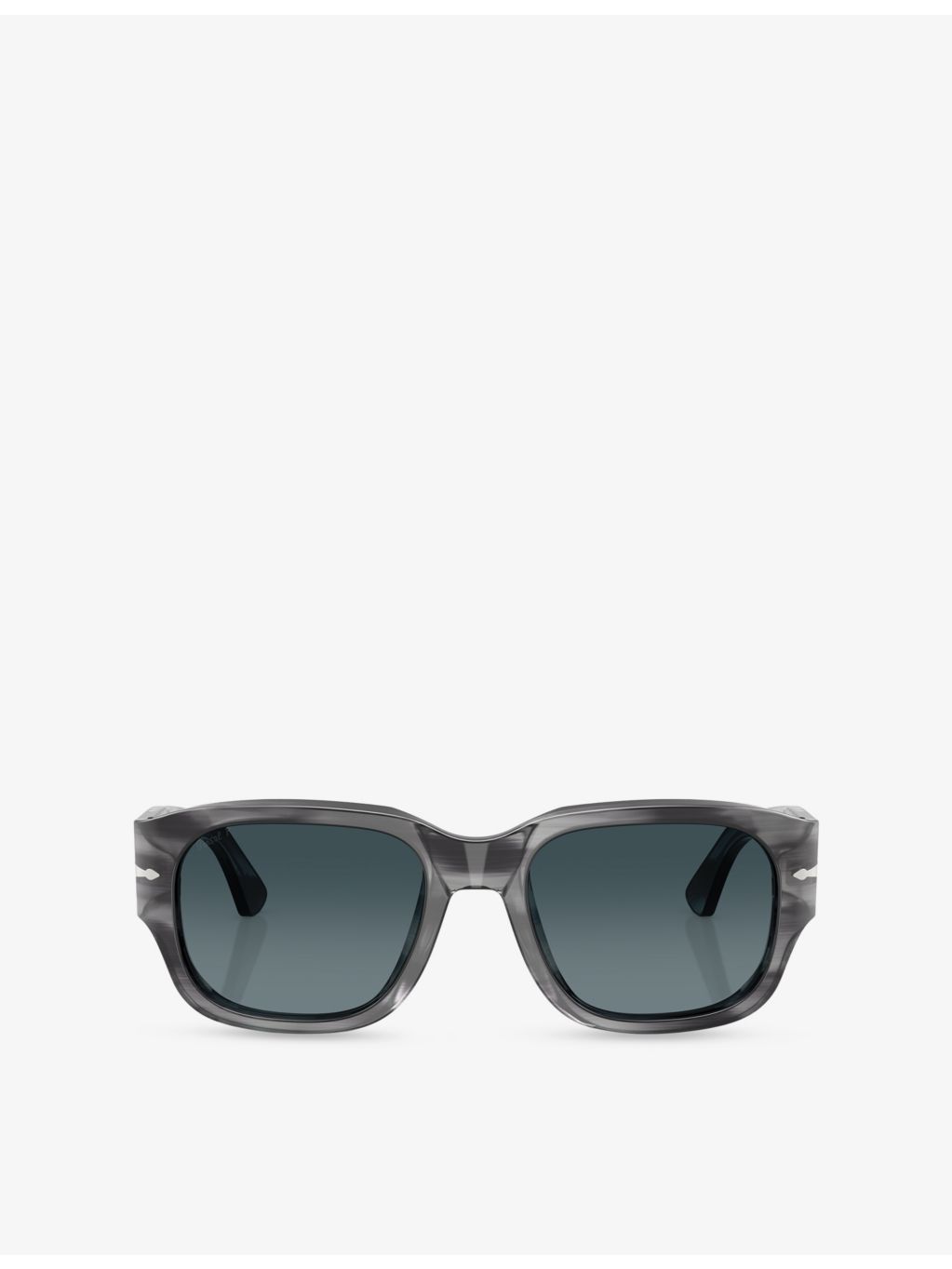 Persol PO3380S polarised square-frame acetate sunglasses (British brand)