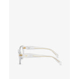 Prada PR A18V irregular-frame acetate optical glasses - British product