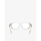 Prada PR A18V irregular-frame acetate optical glasses - British product
