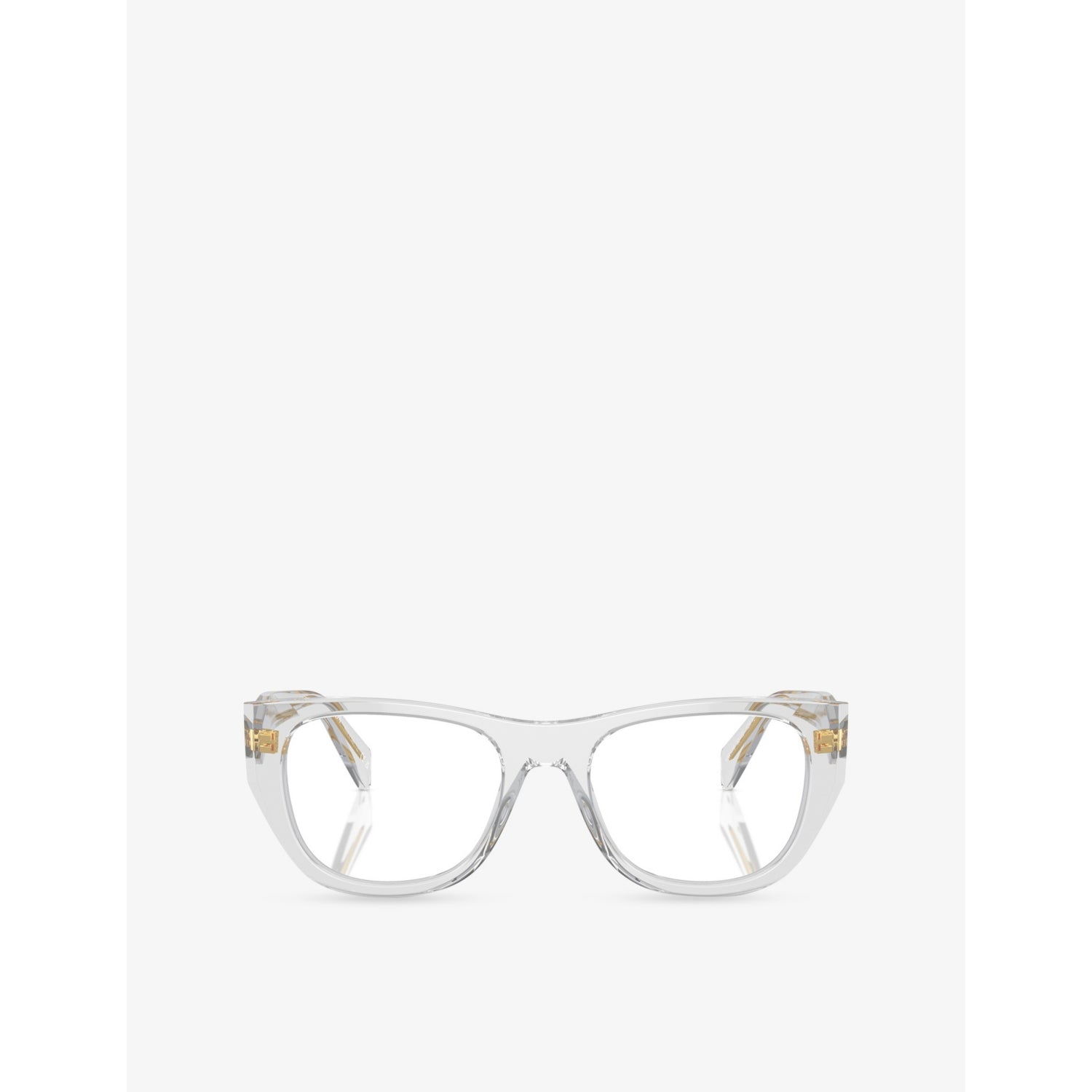 Prada PR A18V irregular-frame acetate optical glasses - British product