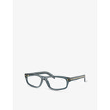 Prada rectangle-frame acetate glasses PR B02V, UK version