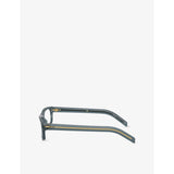 Prada rectangle-frame acetate glasses PR B02V, UK version