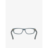 Prada rectangle-frame acetate glasses PR B02V, UK version